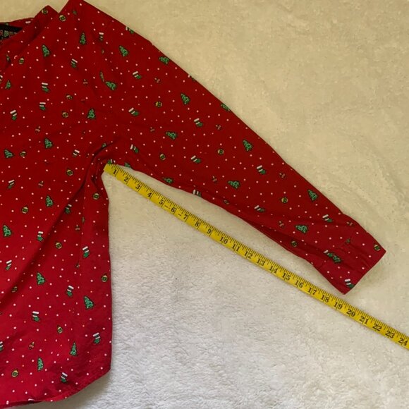 2 Urban Heritage Happy Holidays Casual Shirts Men Sz XL Christmas All Over Print - Picture 15 of 15